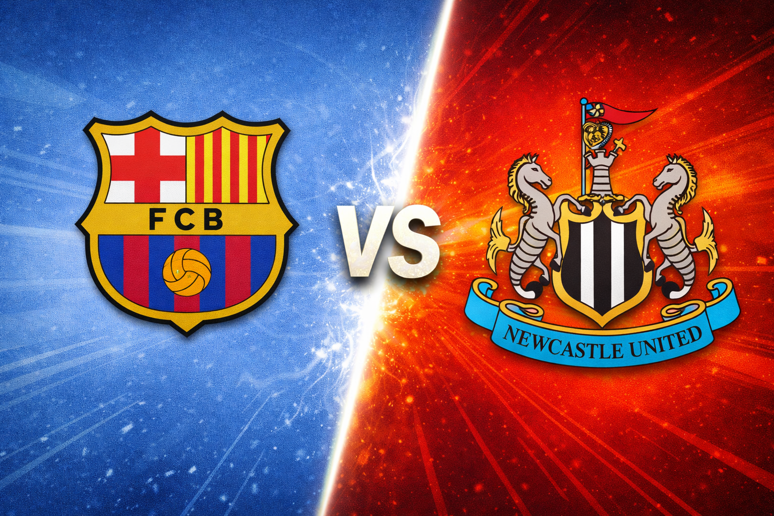Barcelona v Newcastle