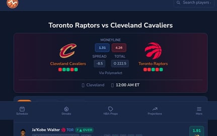 Cleveland Cavaliers vs Toronto Raptors Preview – April 20 2026