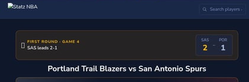 Portland Trail Blazers vs San Antonio Spurs Predictions – NBA Playoff Preview | April 28, 2026