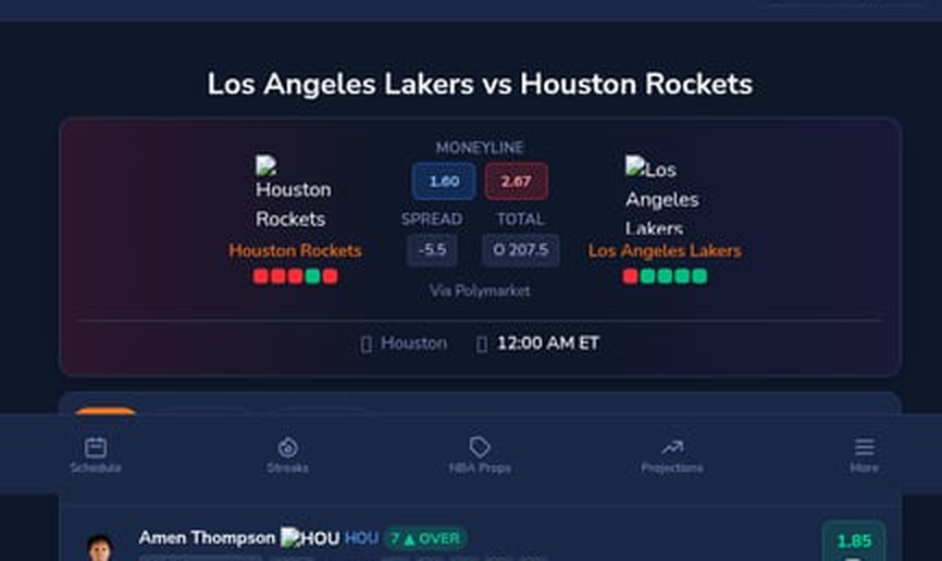 Lakers vs Rockets Predictions – NBA Playoff Preview | April 26, 2026
