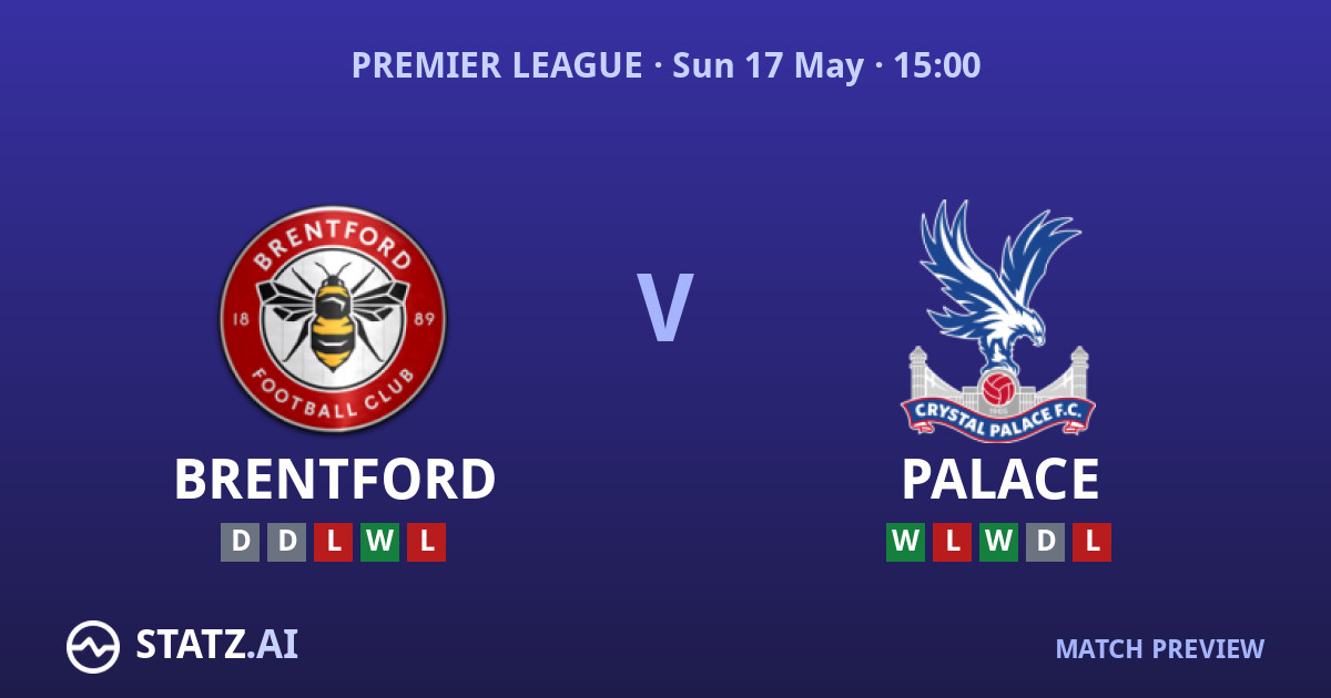 Brentford vs Crystal Palace - Premier League Preview