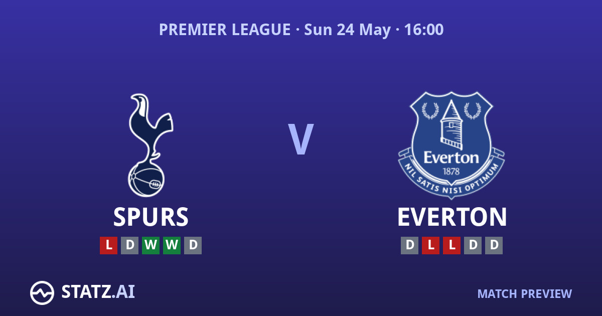 Spurs vs Everton Predictions and Betting Tips
