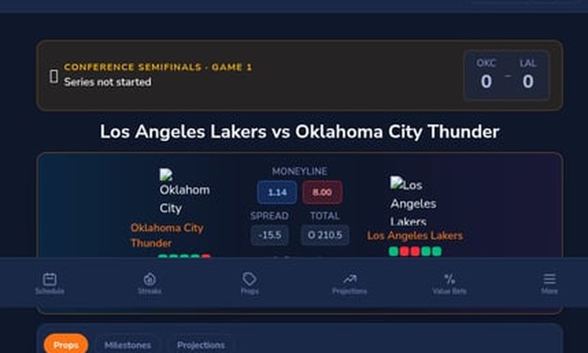 Los Angeles Lakers vs Oklahoma City Thunder Predictions – NBA Playoff Preview | May 7, 2026