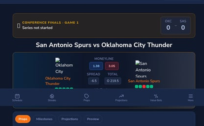 Spurs vs Thunder Predictions – NBA Playoff Preview | May 18, 2026